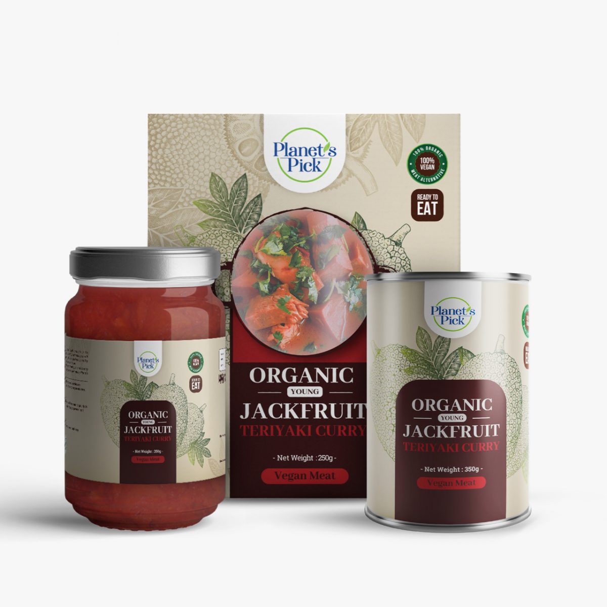 Young Jackfruit Teriyaki Curry - Image 1