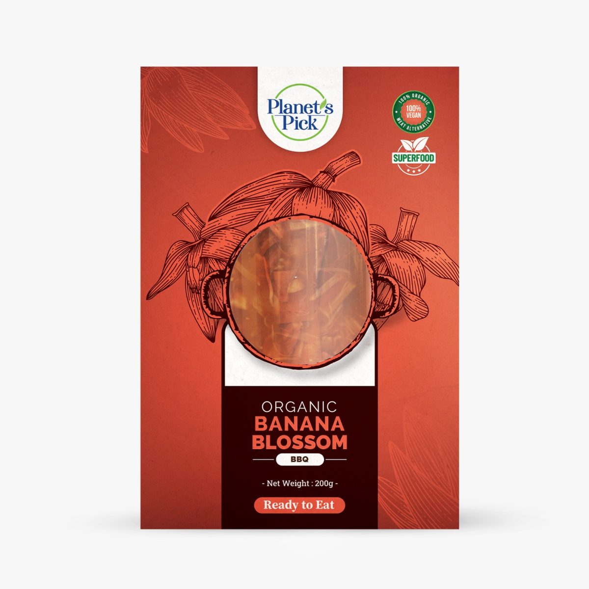 Organic Banana Blossom BBQ - Image 1